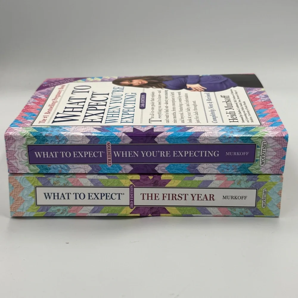 What to Expect When You're Expecting and The First Year Books Parenting Guides‎